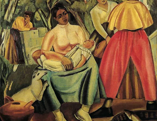 femmes à la fontaine